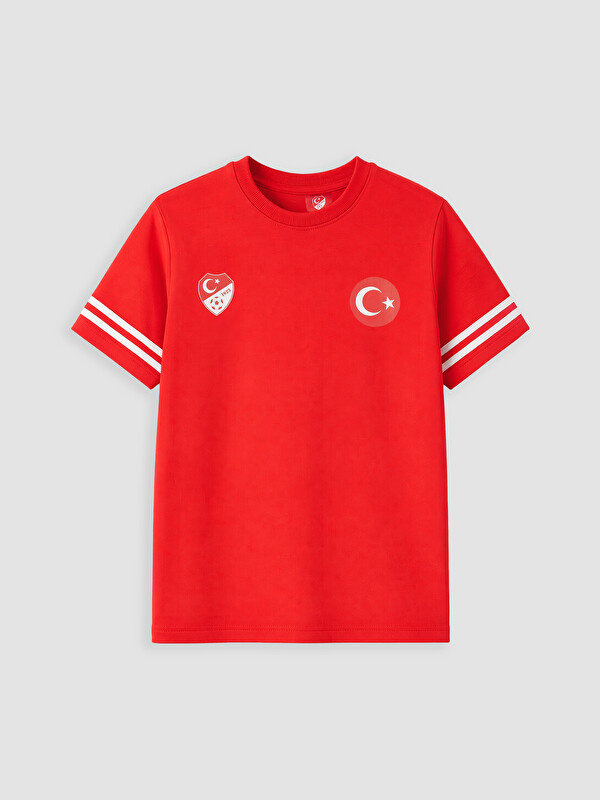 LCW Kids Türkiye Baskılı Erkek Çocuk Tişört