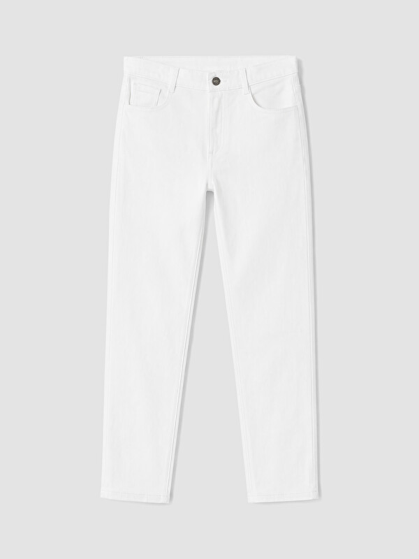 LCW Kids Slim Fit Erkek Çocuk Gabardin Pantolon