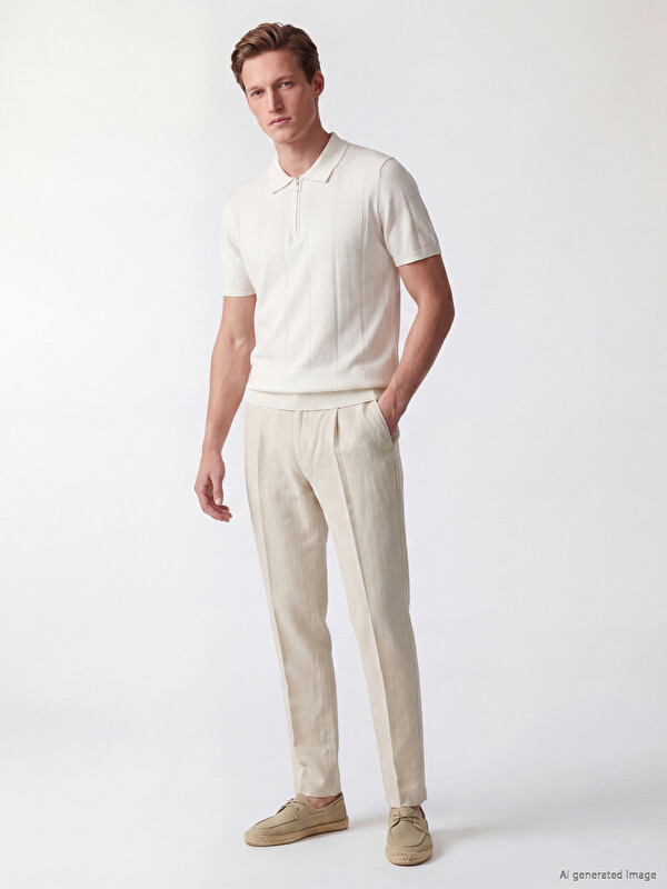 SOUTHBLUE Regular Fit Erkek Pileli Pantolon