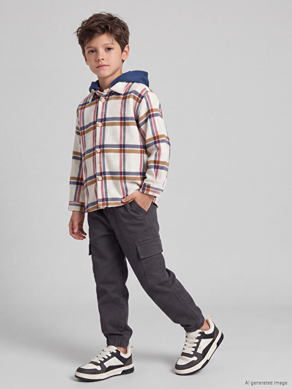 LCW Kids Dječake keper cargo pantalone sa manžetom