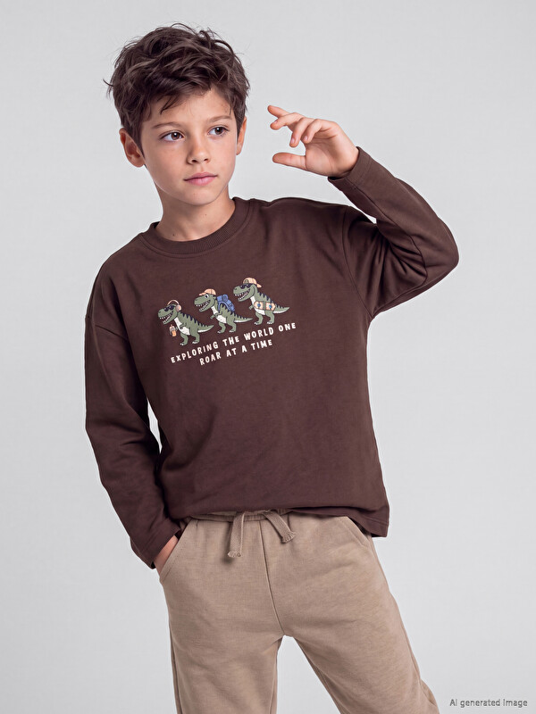 LCW Kids Printed Boys' T-shirt