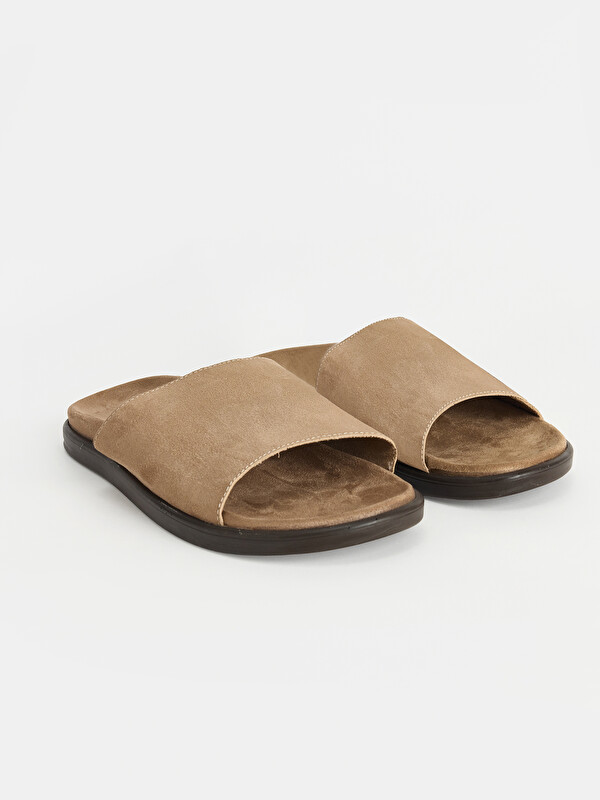 LCW STEPS Faux Suede Men's Slipper