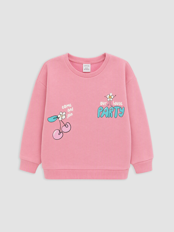 LCW Kids Girl Pink Sweatshirt