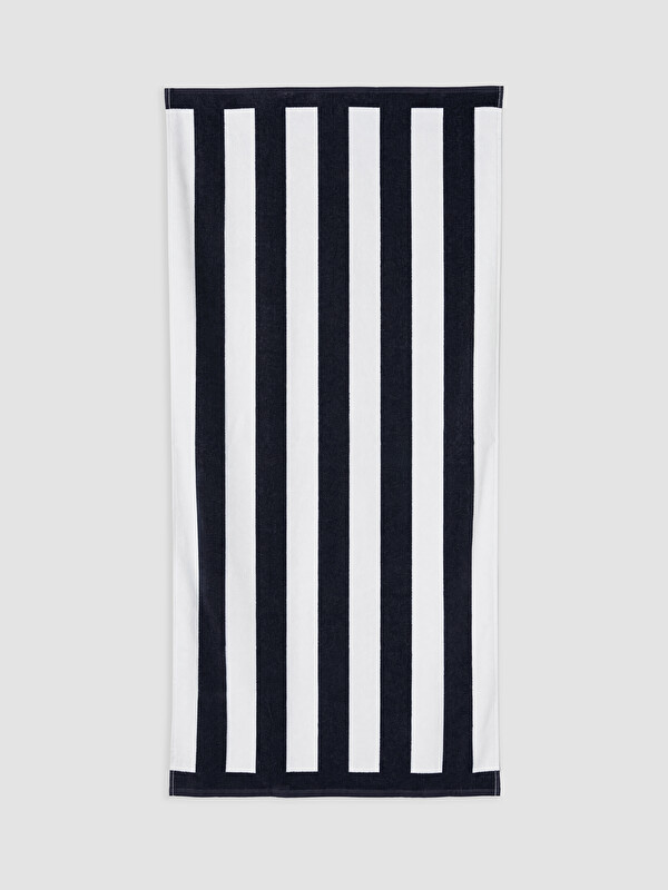 LCW ACCESSORIES Striped Cotton Men's Beach Towel 70x150 cm