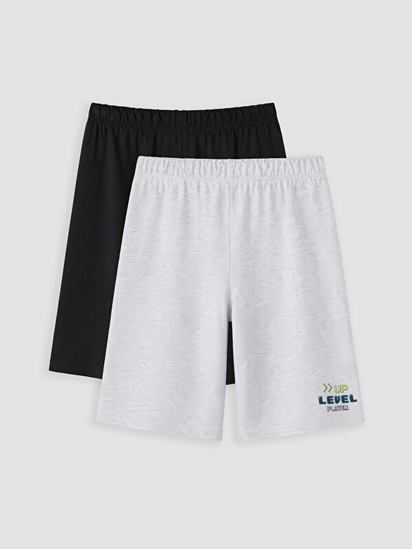LCW Kids Regular Fit Baskılı Erkek Çocuk 2'li Pijama Altı