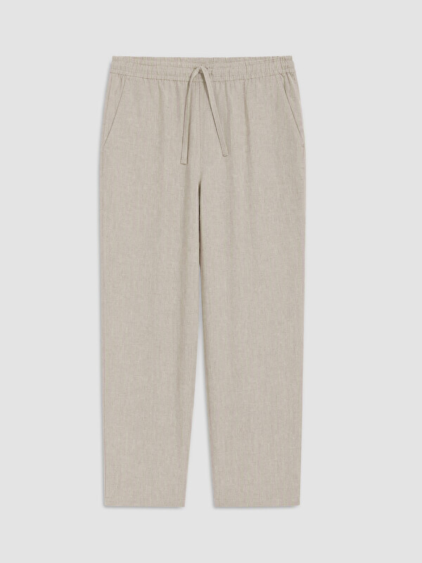 LCW Vision Regular Fit %100 Keten Erkek Pantolon