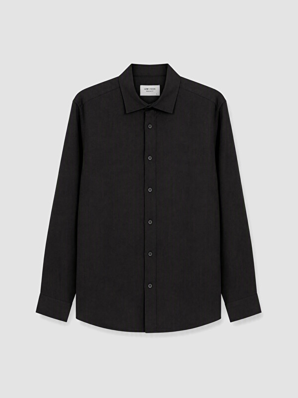 LCW Vision Regular Fit %100 Keten Erkek Gömlek