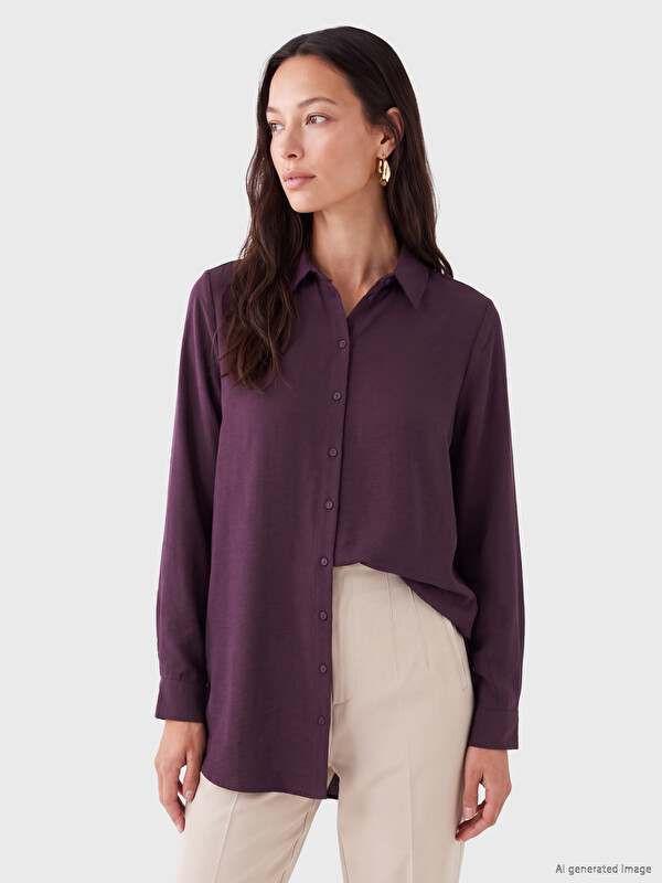 LCW EVERYDAY Regular Fit Kadın Gömlek Tunik