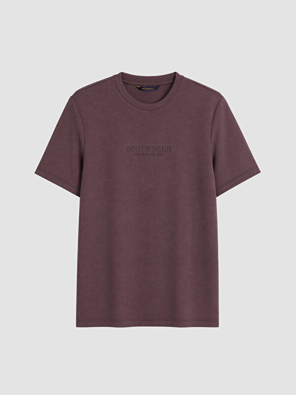 SOUTHBLUE Man Plum T-Shirt