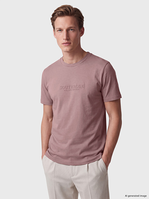 SOUTHBLUE Crew Neck Men's T-Shirt