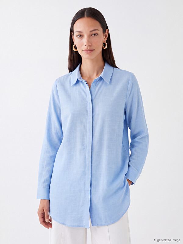 LCW EVERYDAY Poplin Kadın Gömlek Tunik