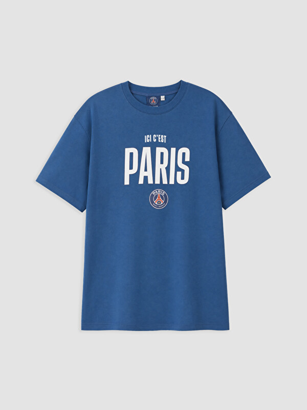LCW Kids Paris Saint-Germain Baskılı Erkek Çocuk Tişört