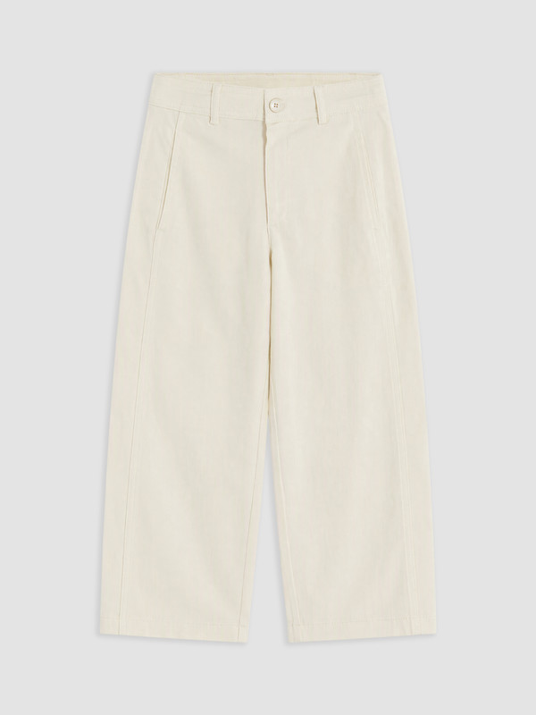 LCW Kids Wideleg Girls' Gabardine Trousers