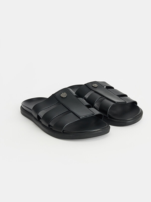 LCW STEPS Band Detailed Men's Slipper