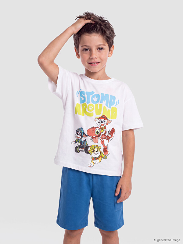 LCW Kids Paw Patrol štampana majica za dječake