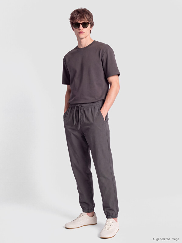 XSIDE Regular Fit Poplin Erkek Jogger Pantolon