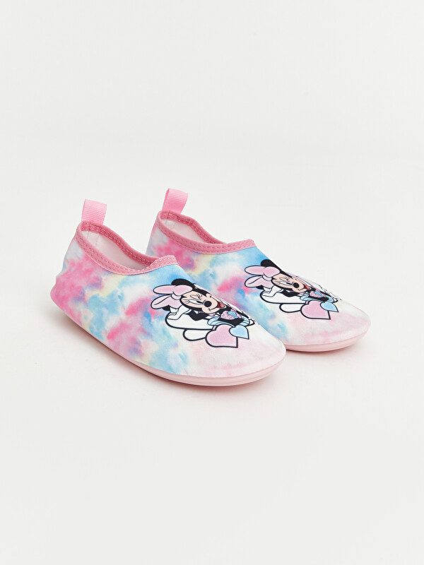 LCW STEPS Minnie Mouse Baskılı Kız Çocuk Deniz Ayakkabısı