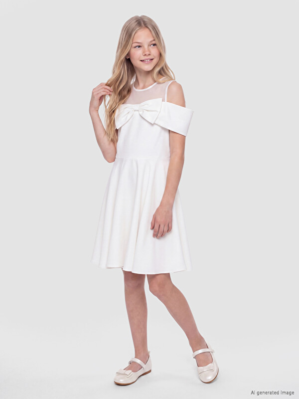 LCW Kids Tulle Girls' Dress