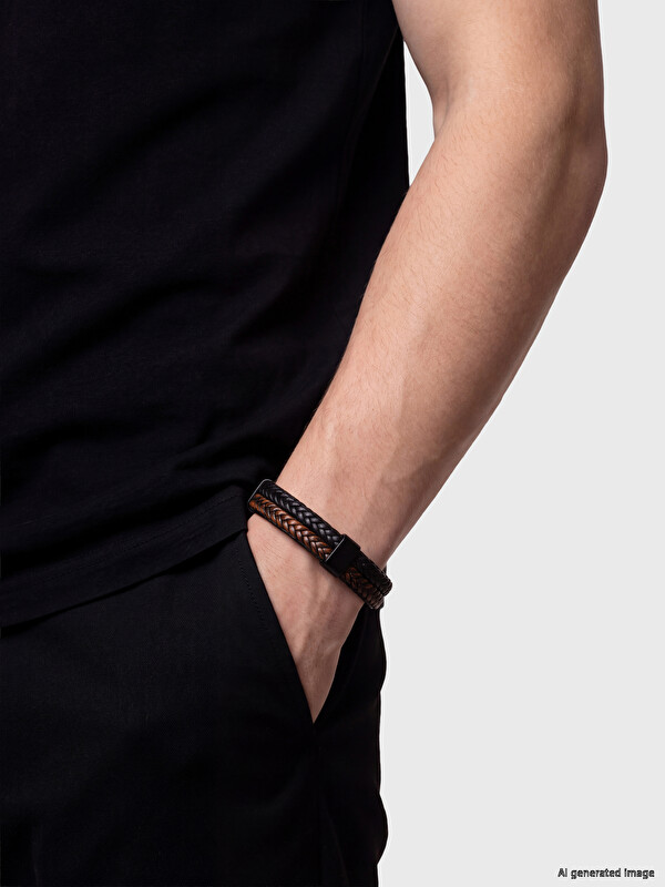 LCW ACCESSORIES Braided Men Bracelet