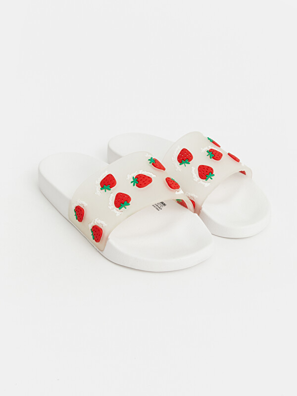 LCW STEPS Strawberry Printed Girls' Slider