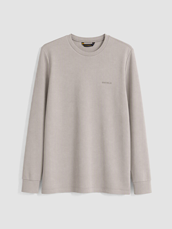 SOUTHBLUE Bisiklet Yaka Erkek Sweatshirt