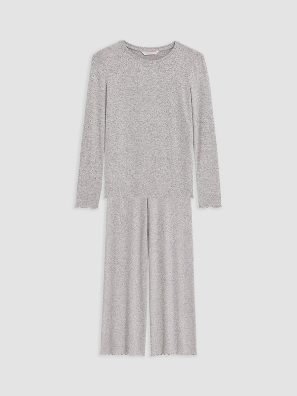 LCW DREAM Bisiklet Yaka Kadın Pijama Takım