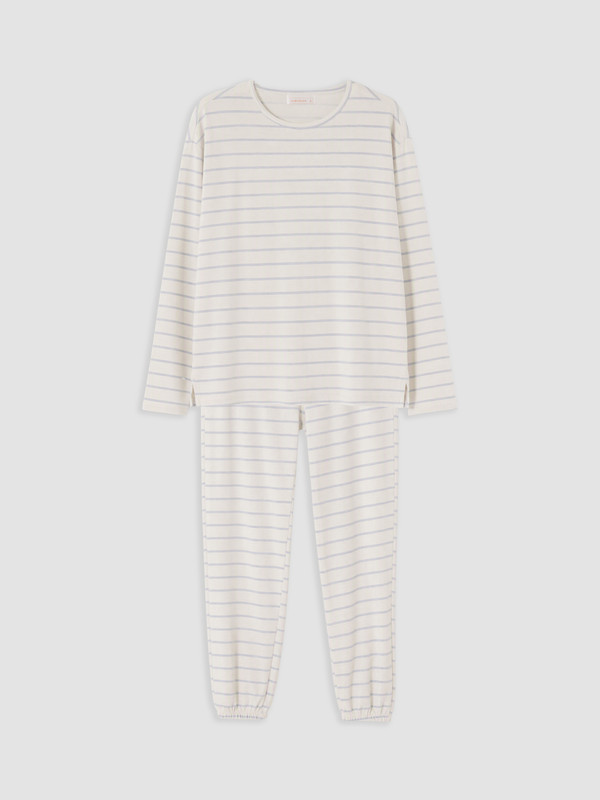 LCW DREAM Set de pijama Ocru Femeie