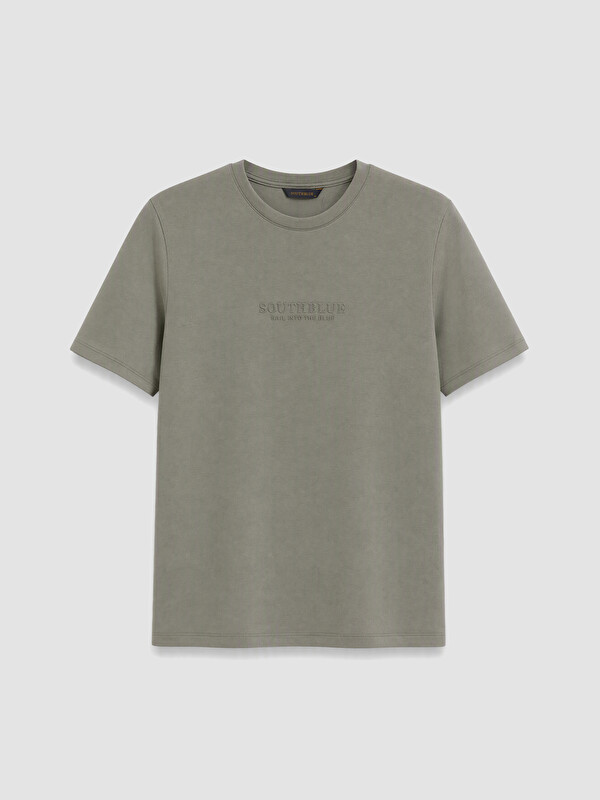 SOUTHBLUE Man Khaki T-Shirt