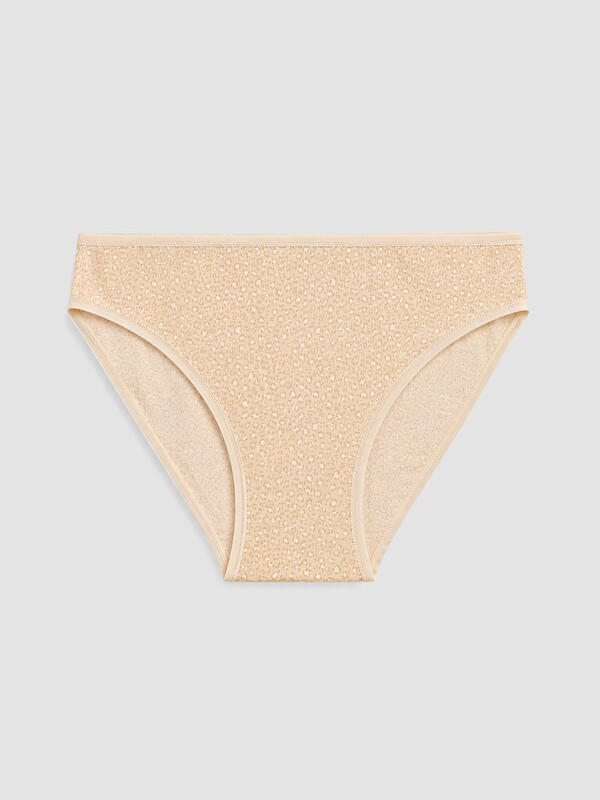 LCW DREAM Leopard Print Bikini Knickers