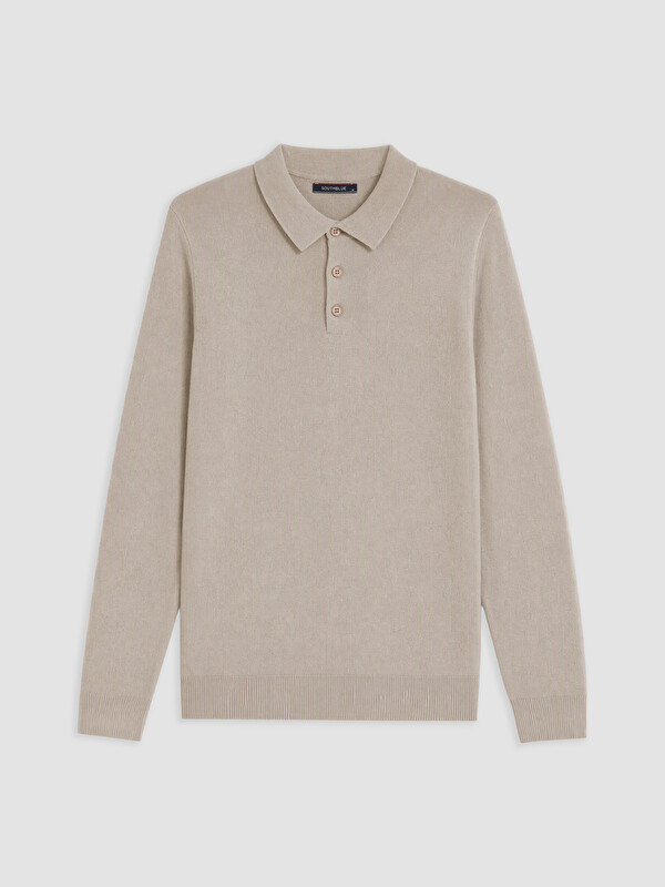 LCWAIKIKI Classic Polo Collar Men's Knitwear Sweater