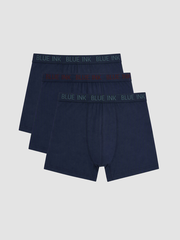 LC WAIKIKI Pamuklu Esnek Erkek Boxer 3'lü