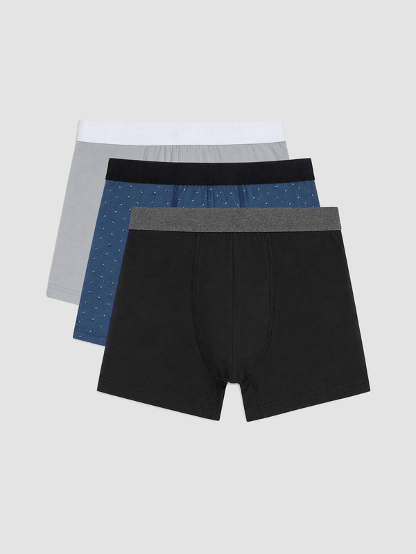 LC WAIKIKI Pamuk Esnek Erkek Boxer 3'lü