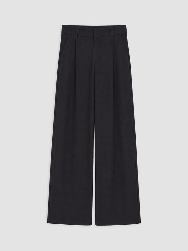 LCW Vision Loose Fit Women's Pleated Fabric Trousers