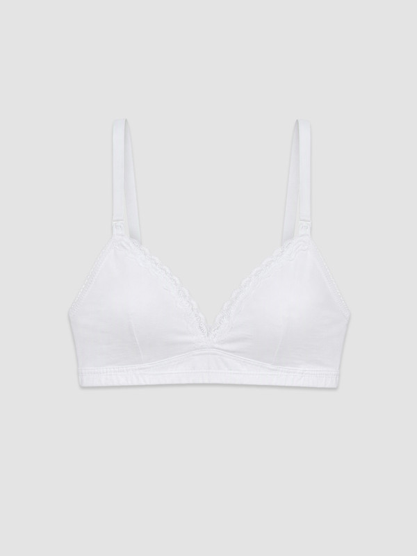 LCW DREAM Woman White Nursing Bra