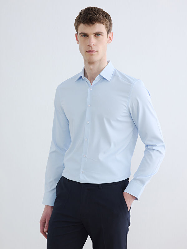 LCW BUSINESS Slim Fit Ekose Erkek Gömlek