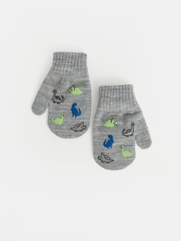 LCW ACCESSORIES Dinosaur Embroidered Baby Boys' Knitwear Gloves
