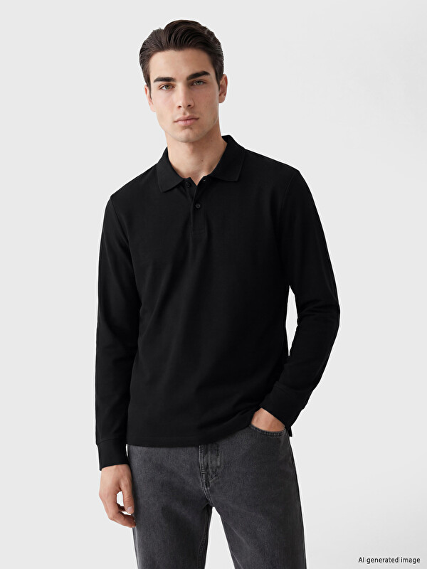 LCWAIKIKI Classic Polo Yaka Pike Erkek Tişört