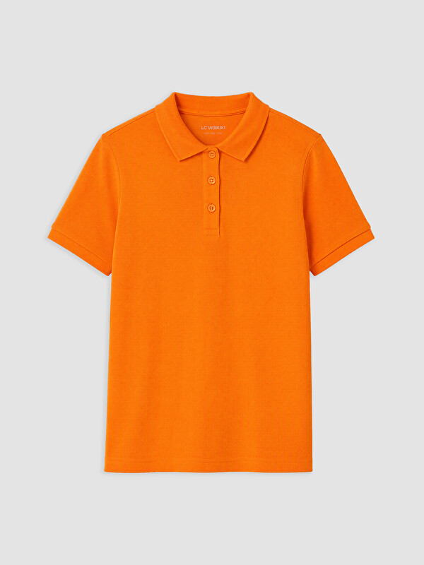 LCW Kids Bluzë pique me jakë polo për vajza