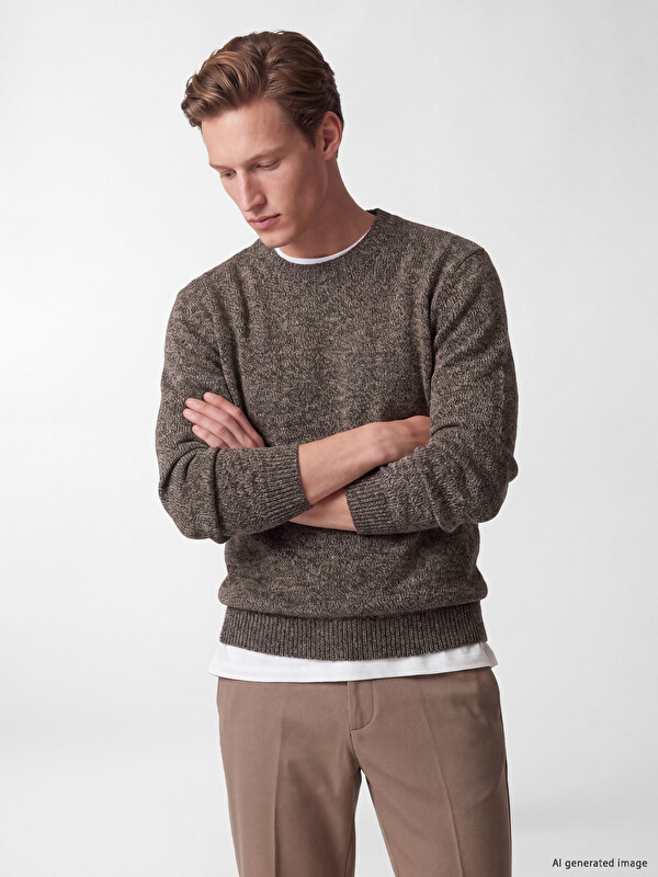 SOUTHBLUE Crew Neck Men's Sweater