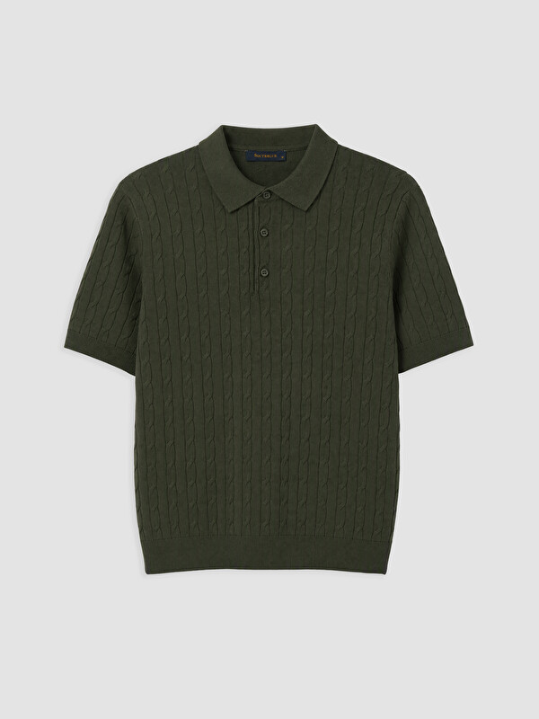 SOUTHBLUE Polo majica kratkih rukava od pletiva za muškarce