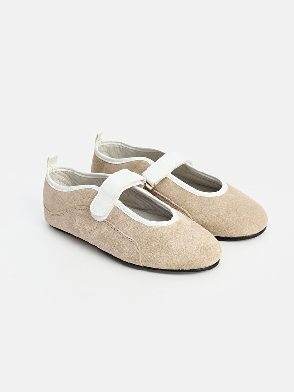 LCW STEPS Faux Suede Women's Ballet Flats