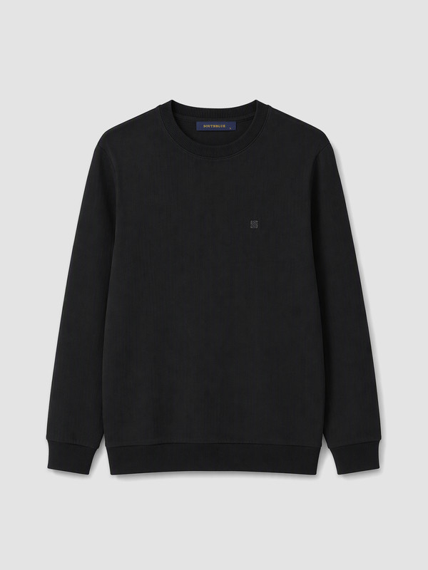 SOUTHBLUE Man Black Sweatshirt