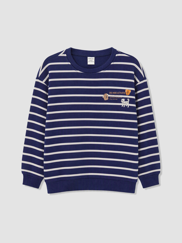 LCW baby Boy Navy Sweatshirt