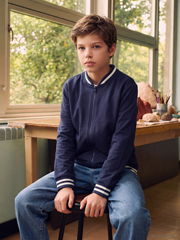 LCW Kids Бейзболно яке с яка за момчета