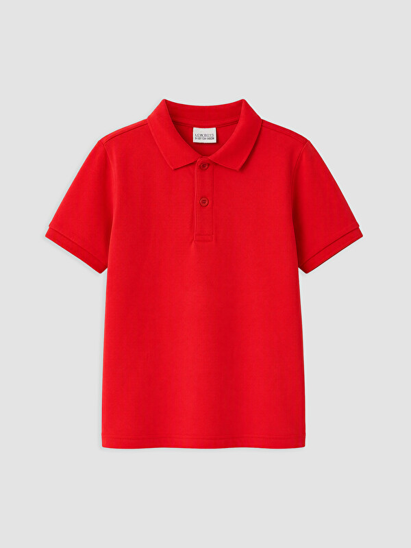 LCW Kids Polo Yaka Erkek Çocuk Pike Tişört
