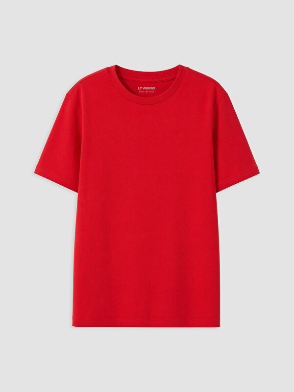 LCW Kids Girl Red T-Shirt