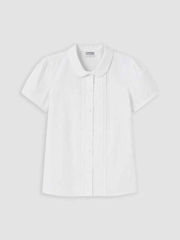 LCW Kids Peter Pan Collar Girls' Shirt