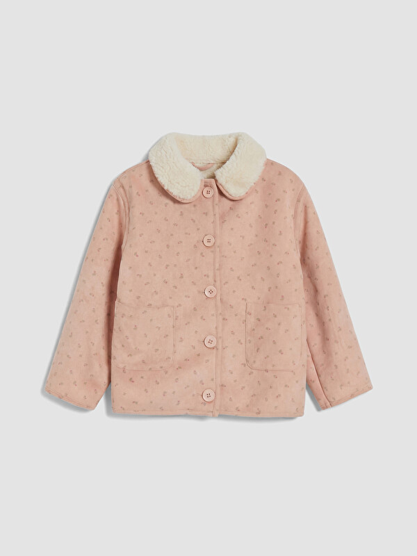 LCW Kids Девочки Розовый Пальто
