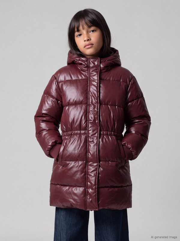 LCW Kids Water Repellent Girls' Puffer Coat