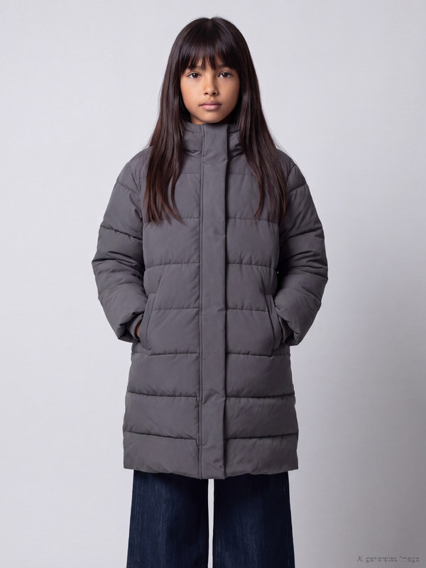 LCW Kids Hooded Girls' Puffer Coat